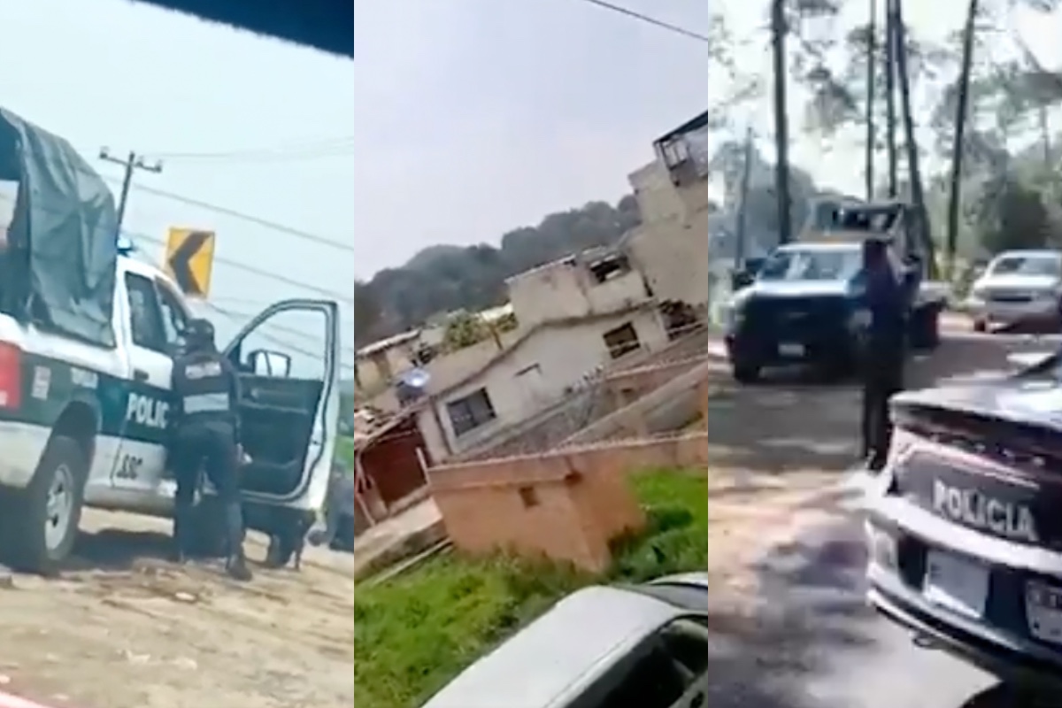 Estos son los videos de la balacera en la México-Cuernavaca en Topilejo