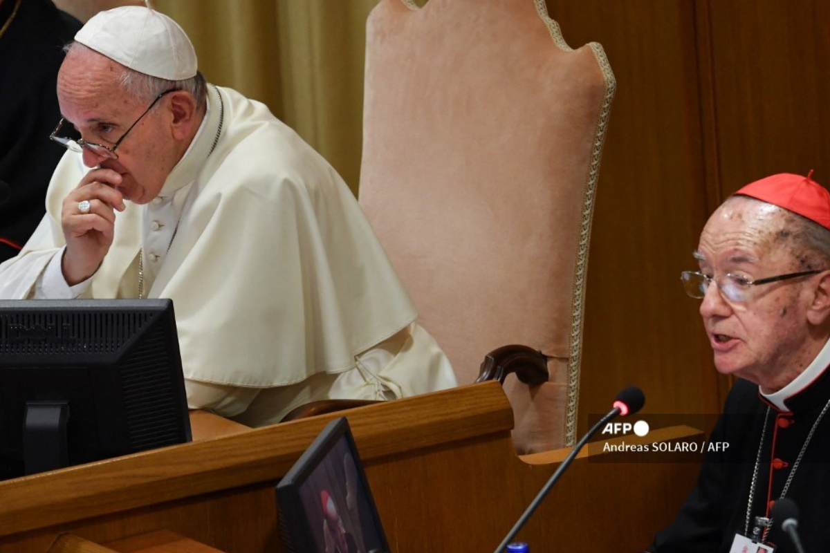 Foto: AFP | Papa manifiesta su dolor por la muerte del cardenal Hummes y elogia su defensa de la Amazonía