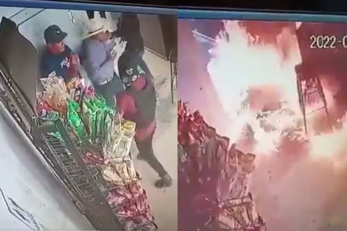 Grupo armado incendia tienda en Jalisco tras "cobro de piso".