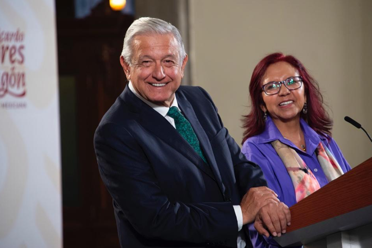 El Presidente respaldó a la Leticia Ramírez ante las críticas por su nombramiento en la SEP.