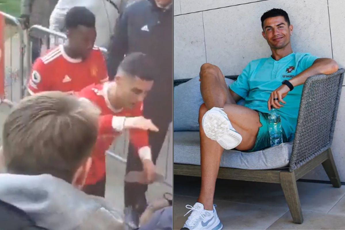 Foto:Instagram/@cristiano|Se aclara la situación de Cristiano Ronaldo tras tirarle el celular a un niño autista