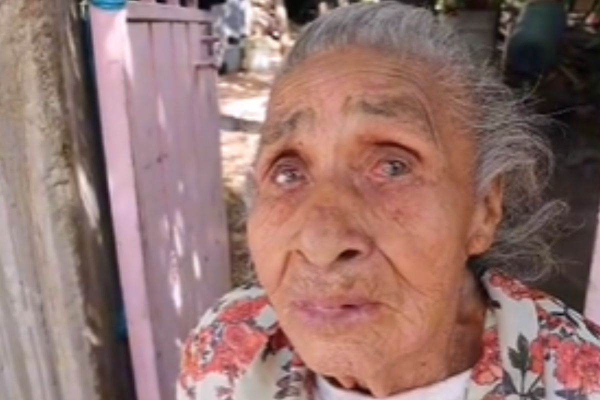 Foto:Captura de pantalla|“Ni saben si vivo” Mujer de 97 años confiesa que ninguno de sus 16 hijos la visita
