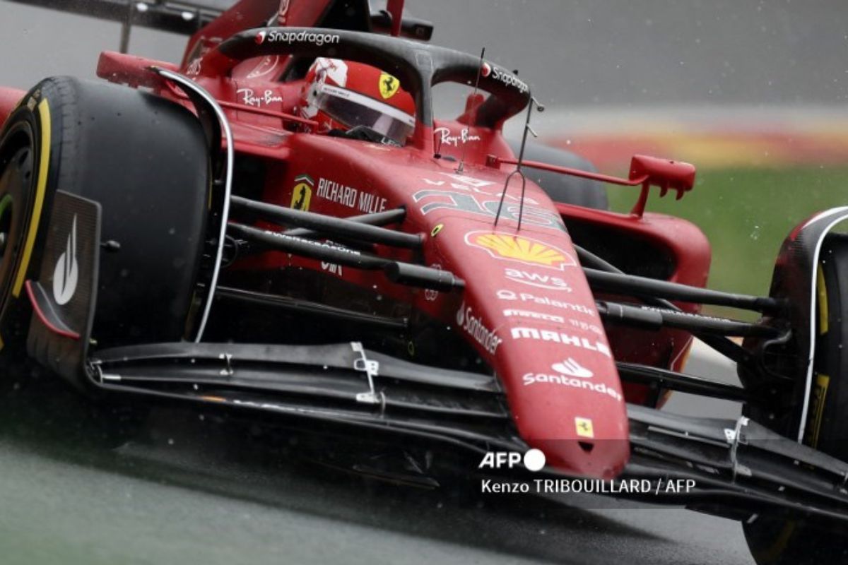Foto:AFP|Verstappen y Leclerc sancionados en parrilla en GP de Bélgica