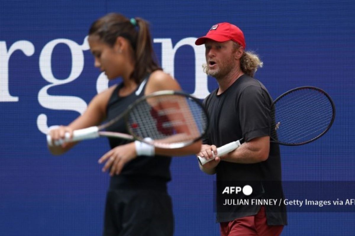 Foto:AFP|¿Es la autorización del “coaching” en el Abierto de EU una transgresión a la tradición del tenis?
