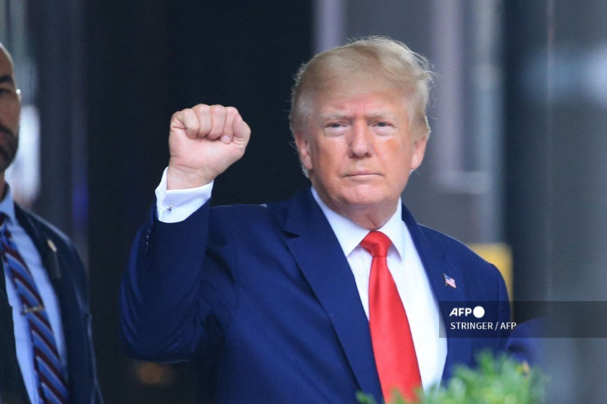Foto: AFP | Trump se respaldo más de 400 veces en su “derecho a no responder” antes fiscal de NY