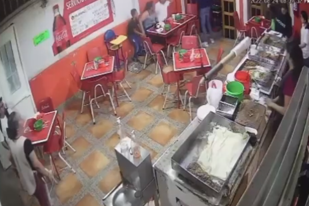 Foto: Captura de pantalla | VIDEO: Otro robo de la banda de los asalta tacos ahora en Tonalá