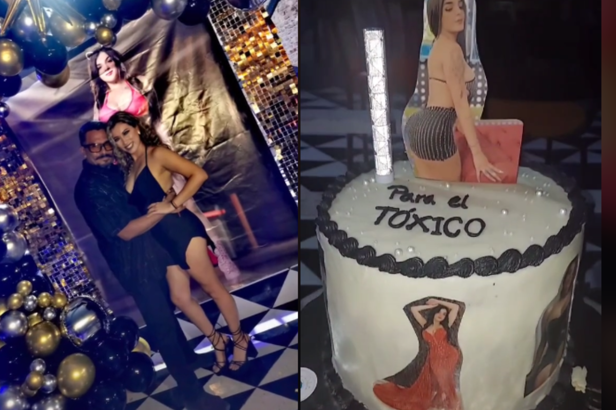 Foto: TikTok/ @patty_rodriguezm | Mujer crea polémica organizándole un cumpleaños a su esposa con temática de ¿¡Karely?!