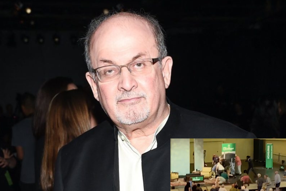 Rushdie fue apuñalado este viernes en Nueva York.