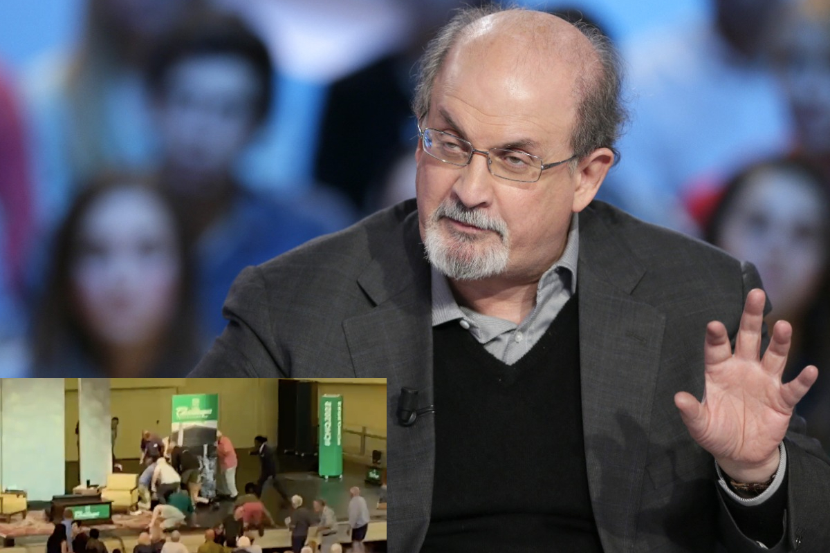 Tras ataque en NY a Salman Rushdie el saldo es perdida de un ojo y movilidad en una mano