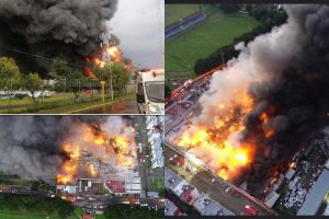 VIDEO: Reportan fuerte incendio en Álamo industrial de Tlaquepaque. Noticias en tiempo real