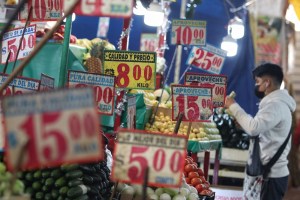 Inflación llega a 8.15% presionada por alza en alimentos. Noticias en tiempo real