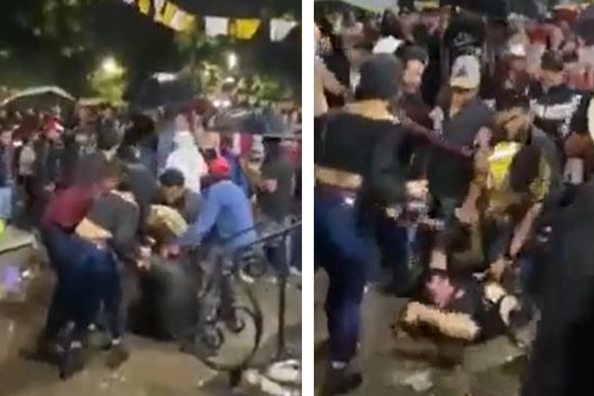 VIDEO: Se registra pelea durante la Feria del Elote en Tesistán, Jalisco -  24 Horas