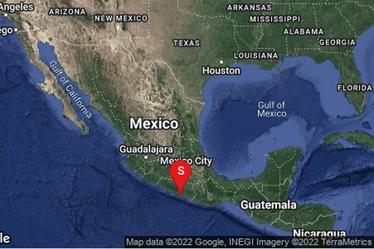Reportan sismo de magnitud 4.7 en costas de Guerrero.