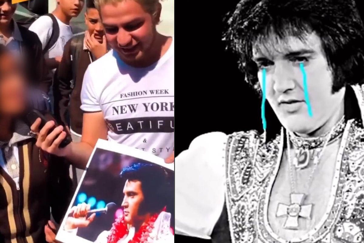 Foto:Captura de pantalla|¡Inesperado! Una joven confunde a Elvis Presley con “Albertano”