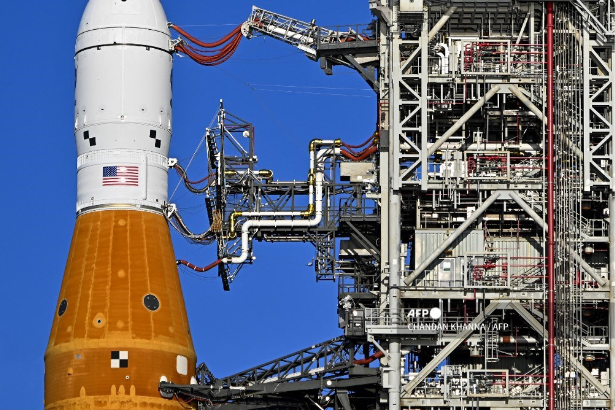 Foto: AFP | Ya hay nueva fecha para el lanzamiento de Artemis 1 a la Luna