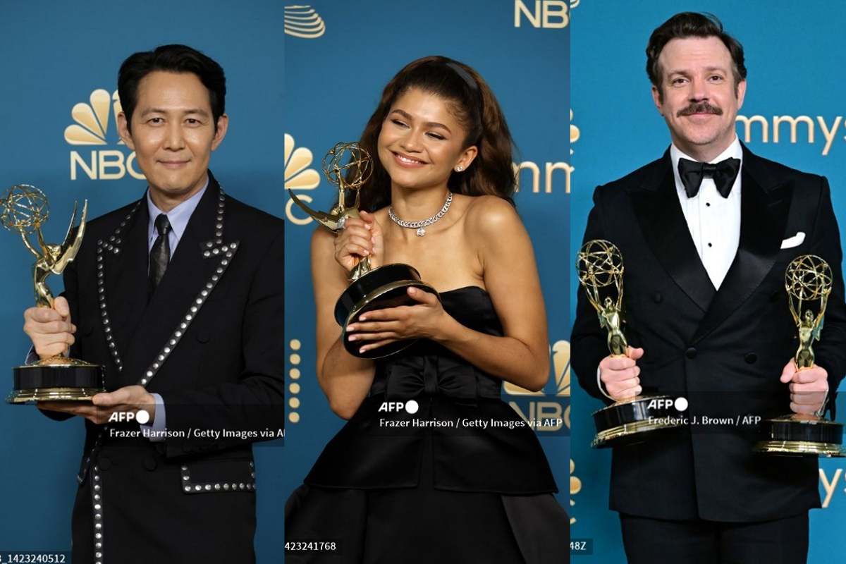 Lee Jung-jae, Zendaya y Jason Sudeikis, entre los ganadores de los Emmy 2022.