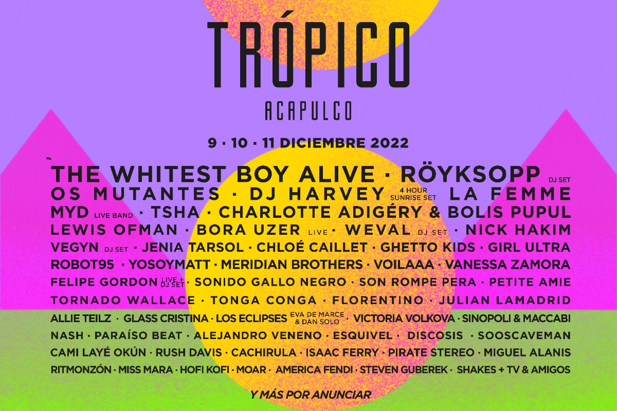 El festival Trópico revela el cartel de su novena edición.