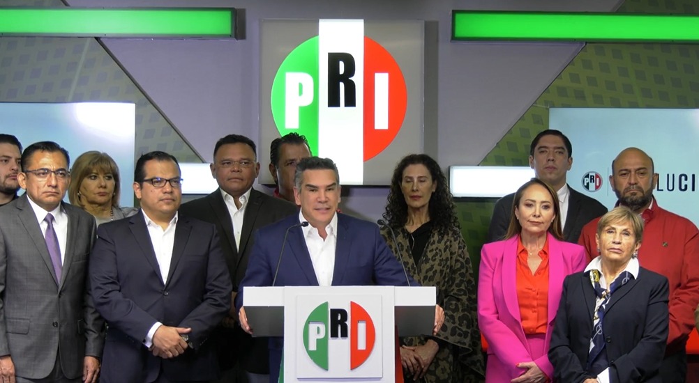 Sigue aquí la conferencia de prensa de Alejandro Moreno, dirigente del PRI.
