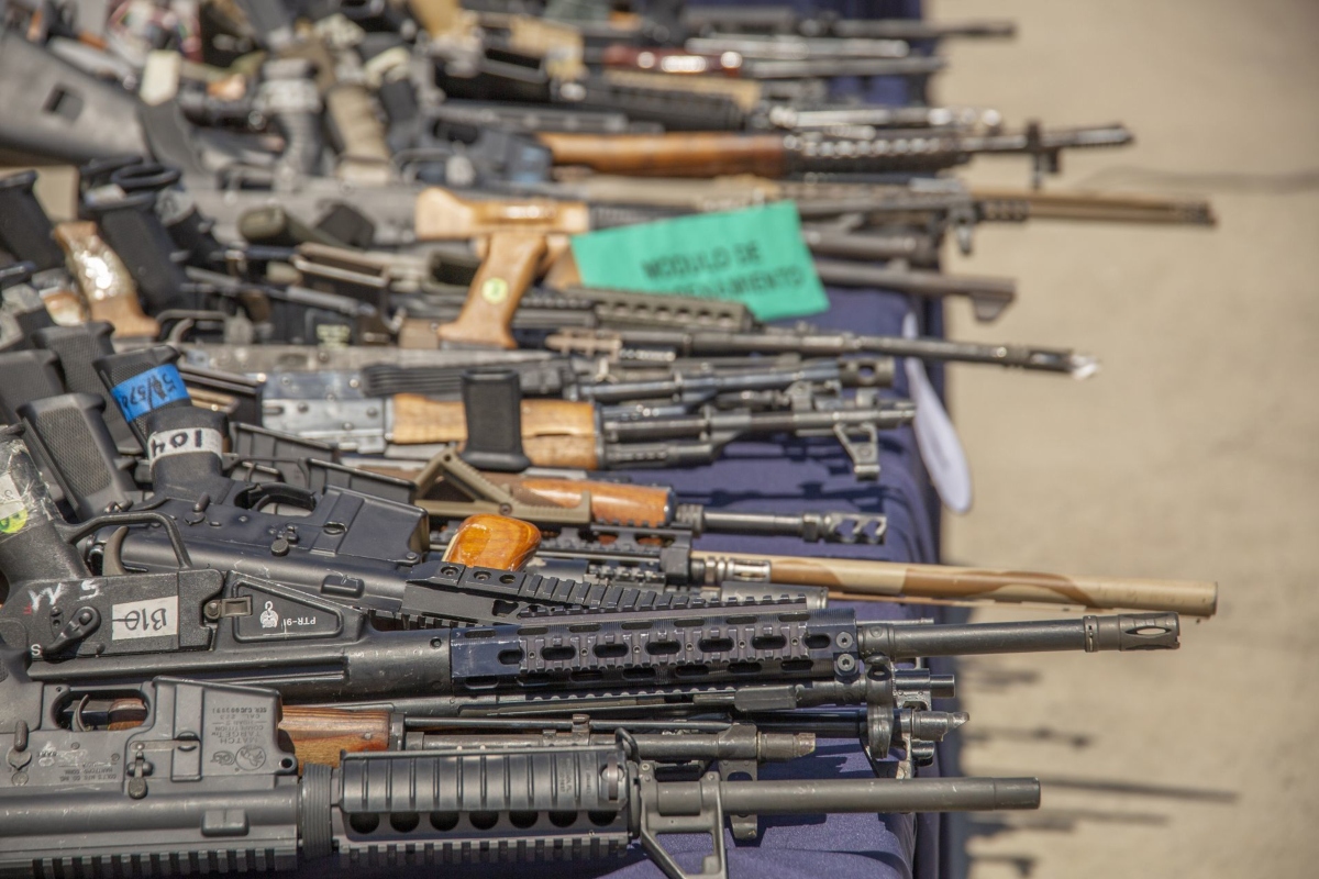 La SRE expresó que el Gobierno de México continuará actuando para terminar con el tráfico ilícito de armas