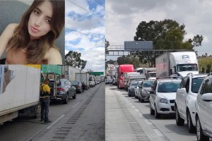 Por más de 3 horas, bloquean la México-Querétaro por desaparición de mujer. Noticias en tiempo real