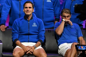 Nadal llora por Federer. Noticias en tiempo real