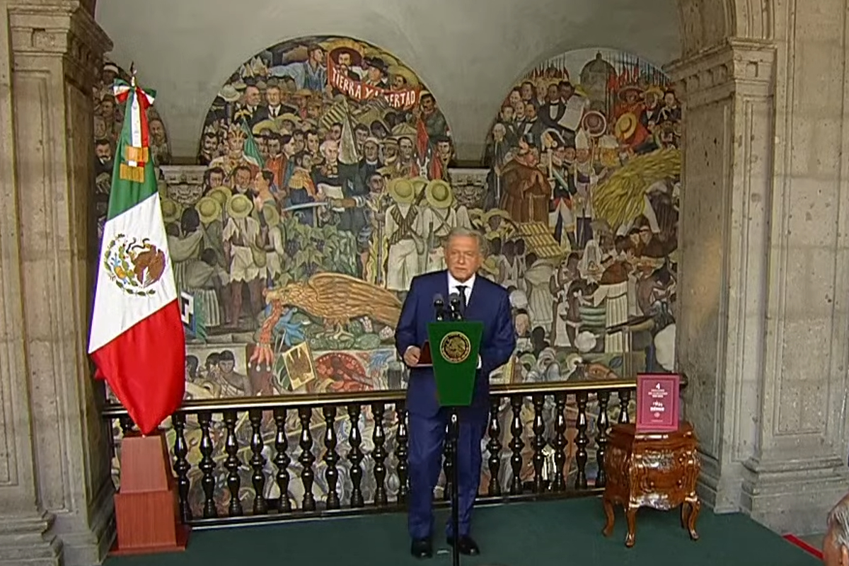 El presidente Andrés Manuel López Obrador ofreció su cuarto Informe de Gobierno.