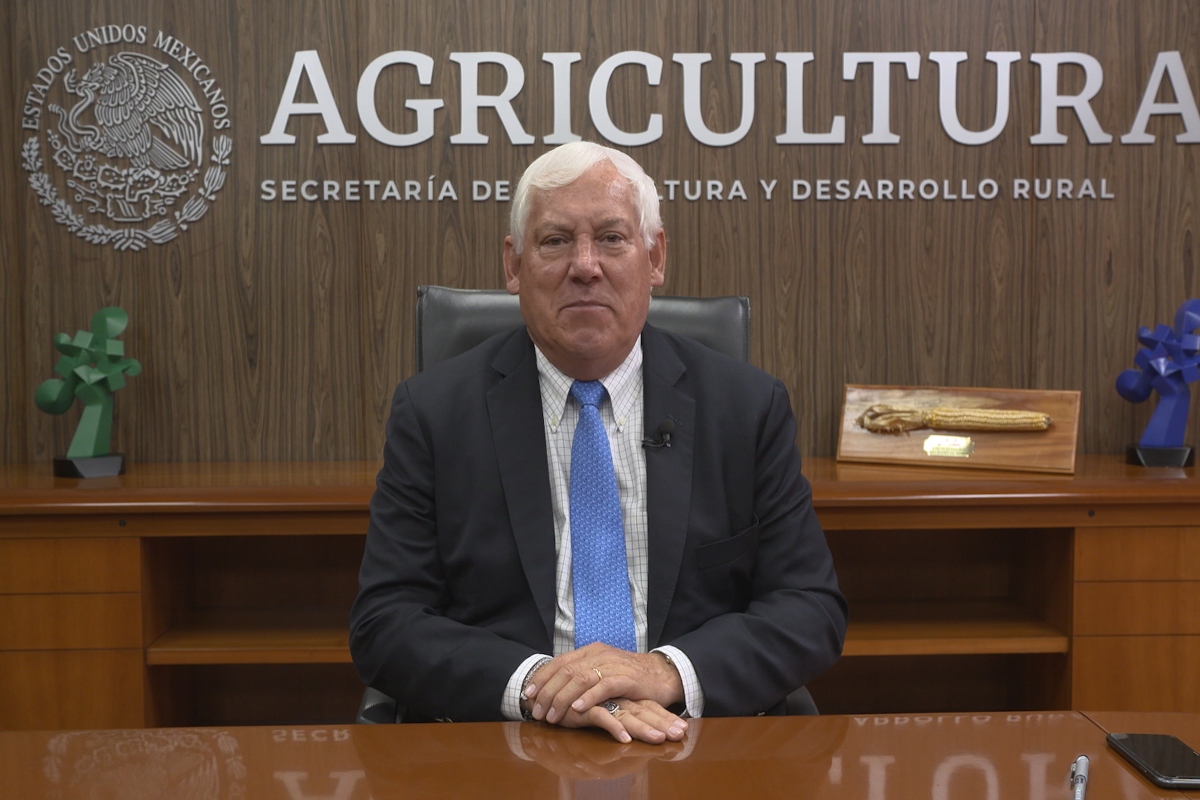 Víctor Villalobos, de la (SADER), destacó que el crecimiento de la industria agroalimentaria creció 1% aun con un presupuesto reducido