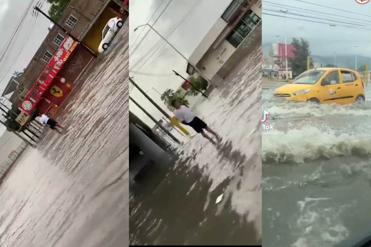 Provocan lluvias inundaciones en Torreón.