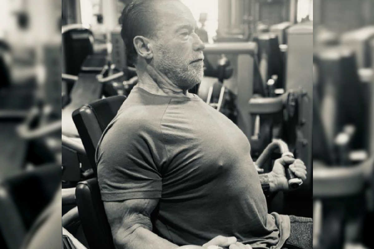 Arnold Schwarzenegger sorprendió tras realizar una hace sesión de entrenamiento personal con el fin de recabar recursos para una noble causa