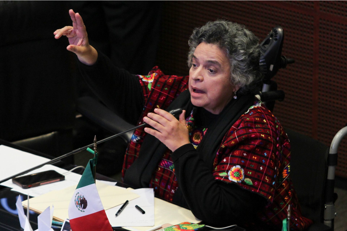 Beatriz Paredes, senadora del PRI.