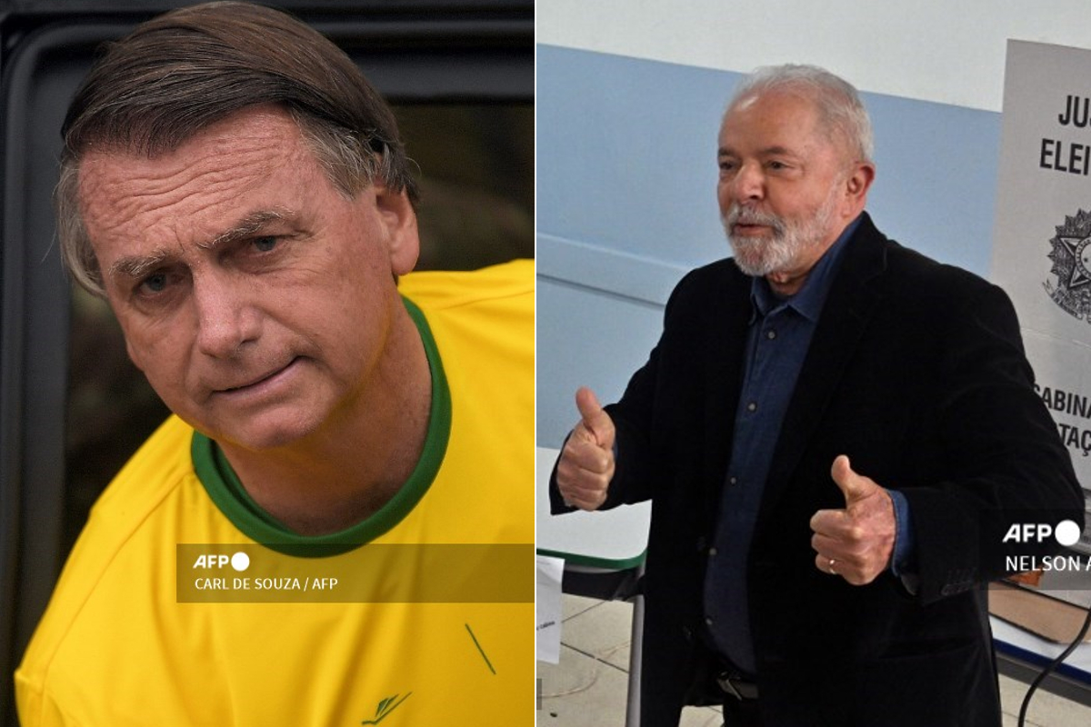 Brasil define elecciones entre sus dos candidatos, Jair Bolsonaro y Lula da Silva.