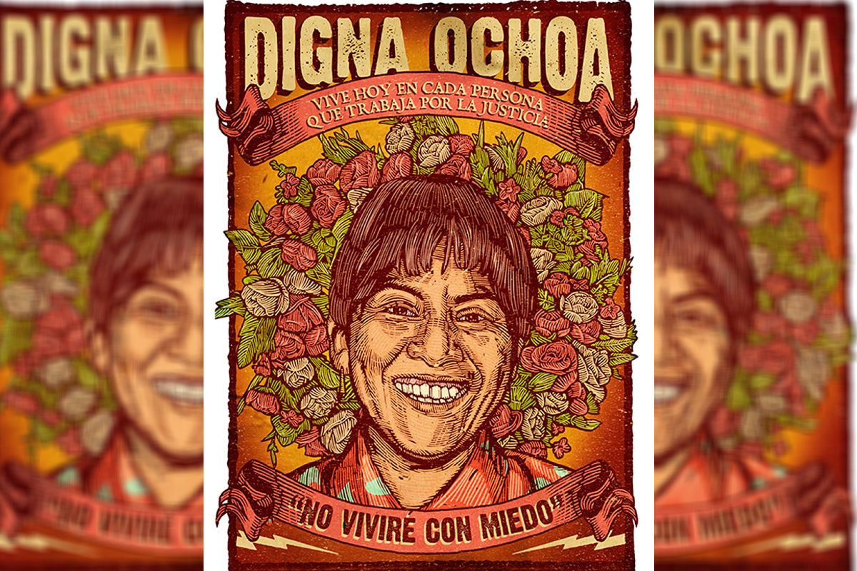El gobierno de la CDMX renombró "Digna Ochoa y Plácido" a una calle junto a la Fiscalía local.