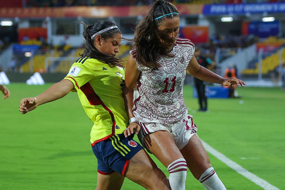 Foto:Twitter/@Miseleccionfem|La Selección Mexicana Femenil Sub-17 es eliminada del Mundial tras caer contra Colombia