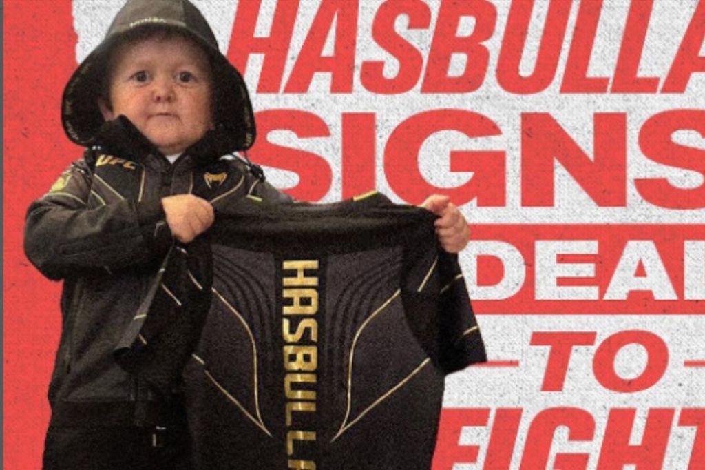 Foto:Instagram/@hasbulla.hushetskiy|¡No era un meme! Hasbulla confirma que firmó contrato con la UFC