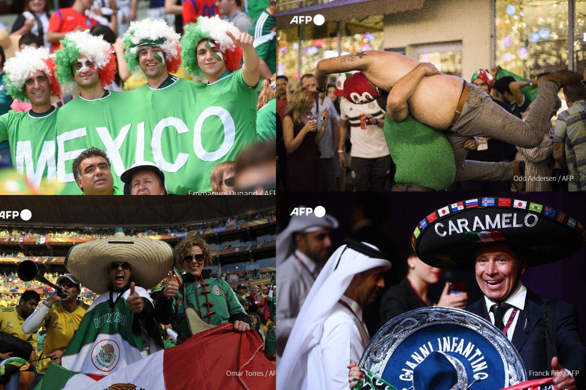Foto:AFP|"No hay tequila en Qatar", México prepara el desembarco de sus hinchas en el Mundial