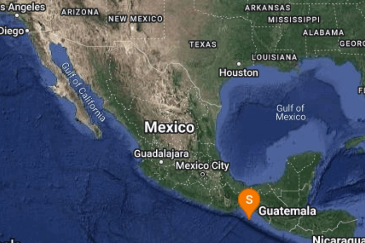 Foto: Sismológico Nacional|Se registra sismo en Oaxaca y Chiapas