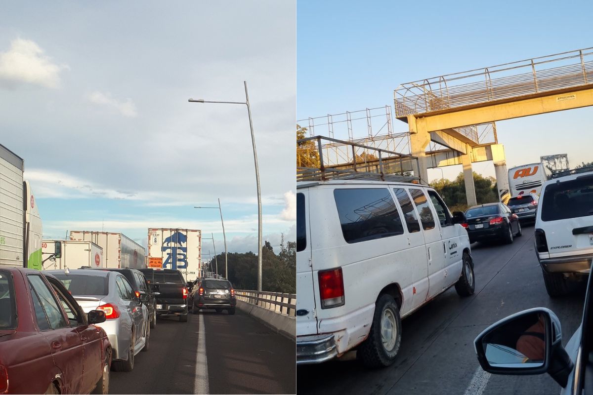 Foto:Redes sociales Carretera Orizaba-Puebla|Automovilistas varados en la carretera Orizaba-Puebla fueron presuntamente asaltados
