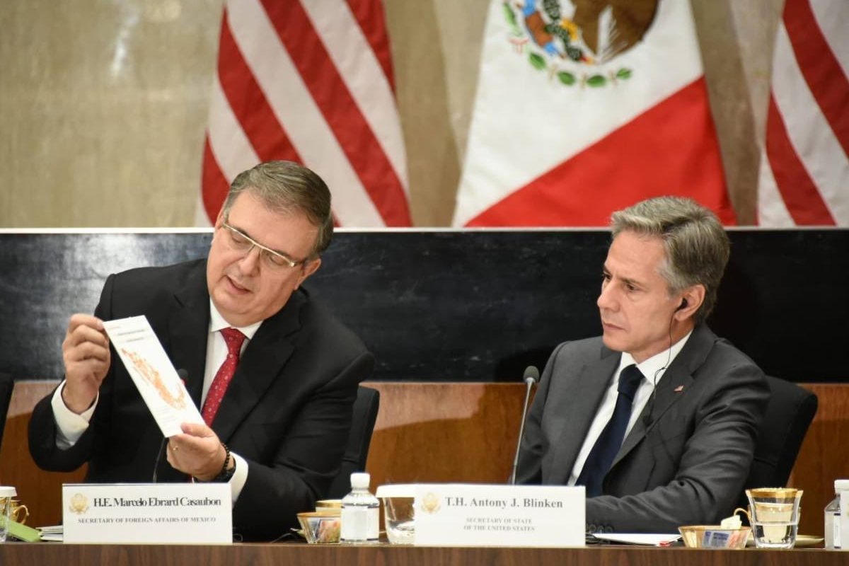 Ebrard informó que el Entendimiento Bicentenario México-EU está funcionando.
