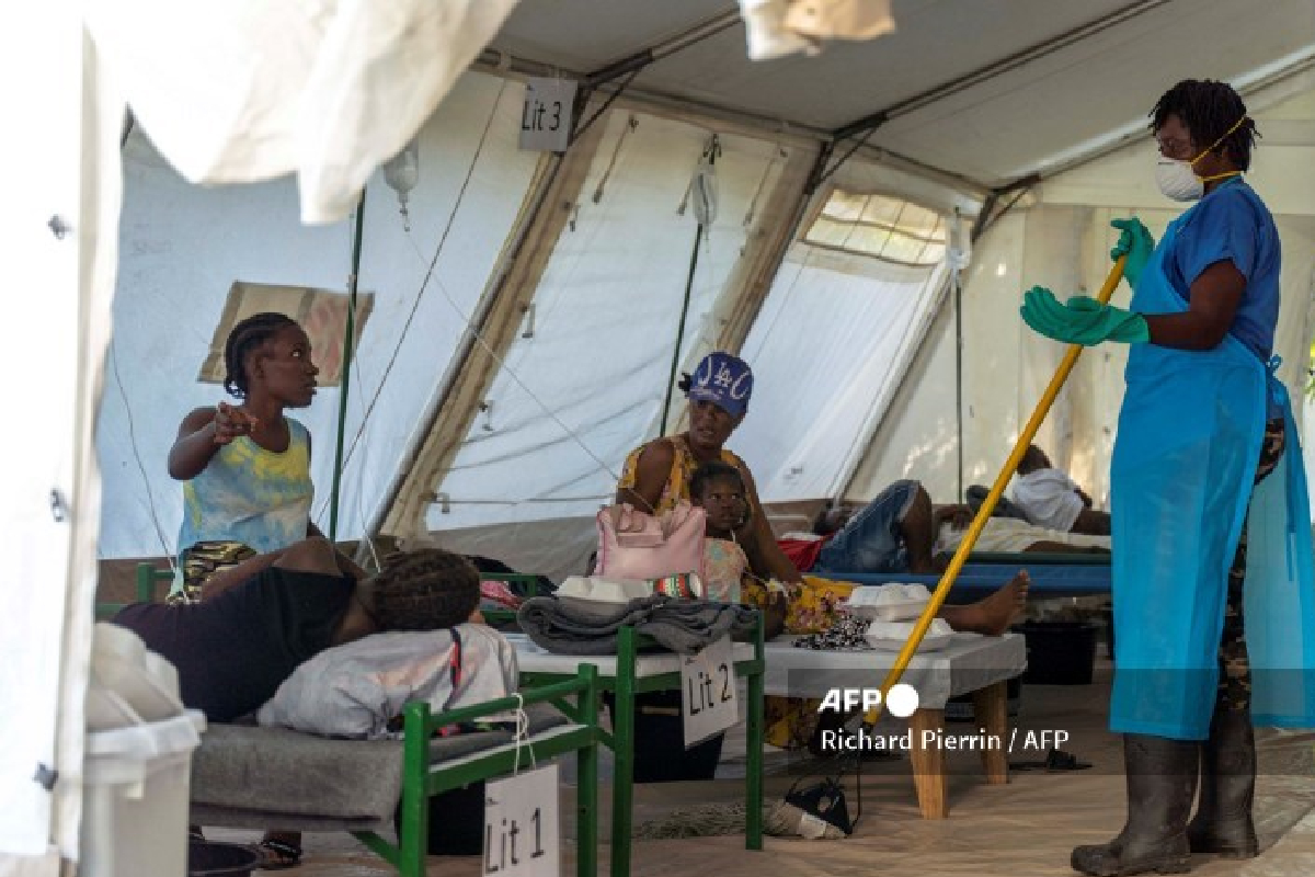 Haití entre disturbios sociales y políticos, se encuentran en riesgo "muy alto" de transmisión de cólera, por lo que la OMS advierte fortalecer la vigilancia epidemiológica, ya que se puede propagar.