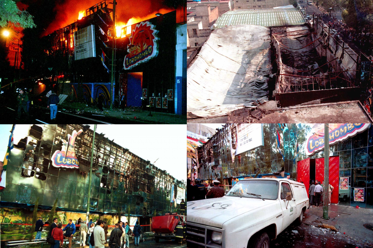 El 20 de octubre de 2000 "llovió fuego" en la discoteca Lobohombo de la Ciudad de México.