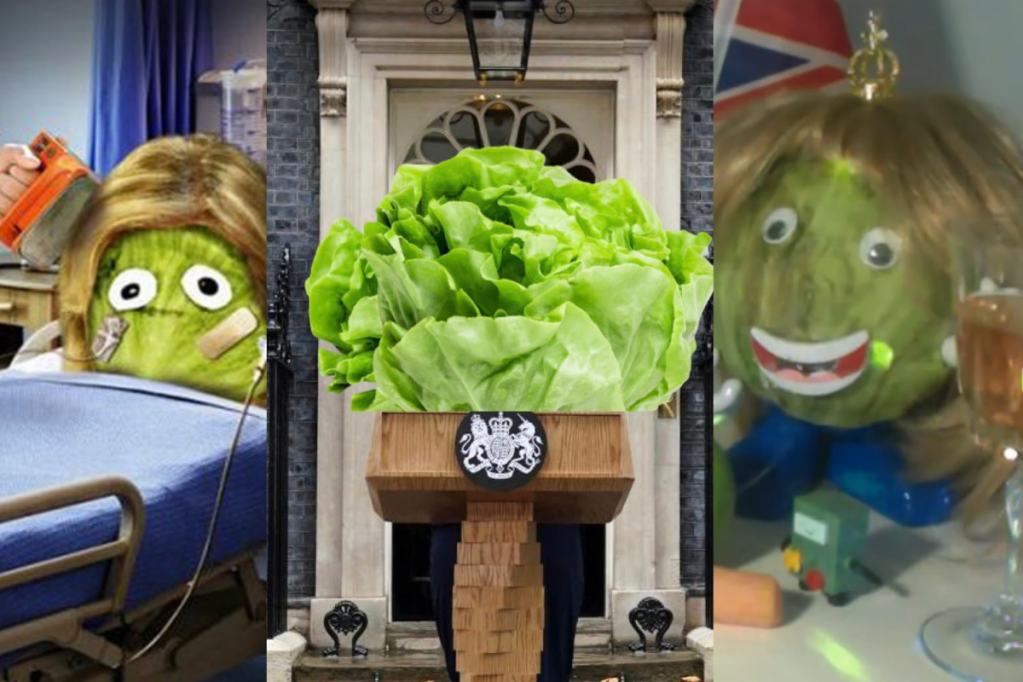 Foto: Twitter/ @dailystar | ¿Por qué comparan a la exprimera ministra del Reino Unido, Liz Truss, con una lechuga?