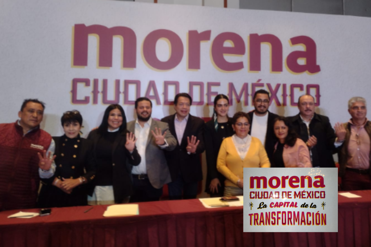 Foto: Armando Yeferson | "La capital de la transformación"; Morena renueva su imagen en CDMX  