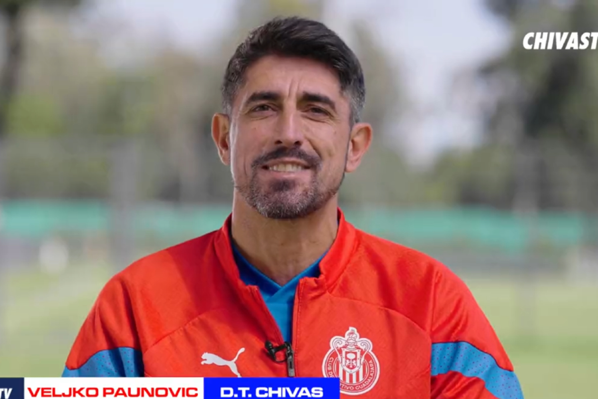 Veljko Paunovic, nuevo DT de Chivas.