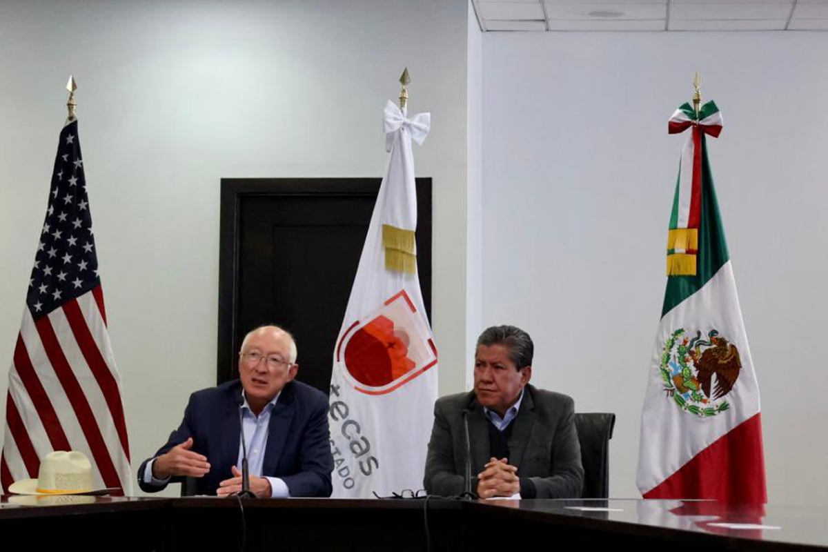 López Obrador dijo que "no es un hecho" el acuerdo de cooperación en materia de seguridad entre Zacatecas y EU.