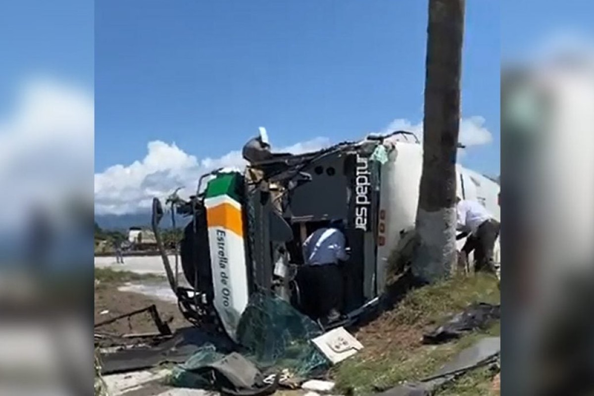 accidente autobus
