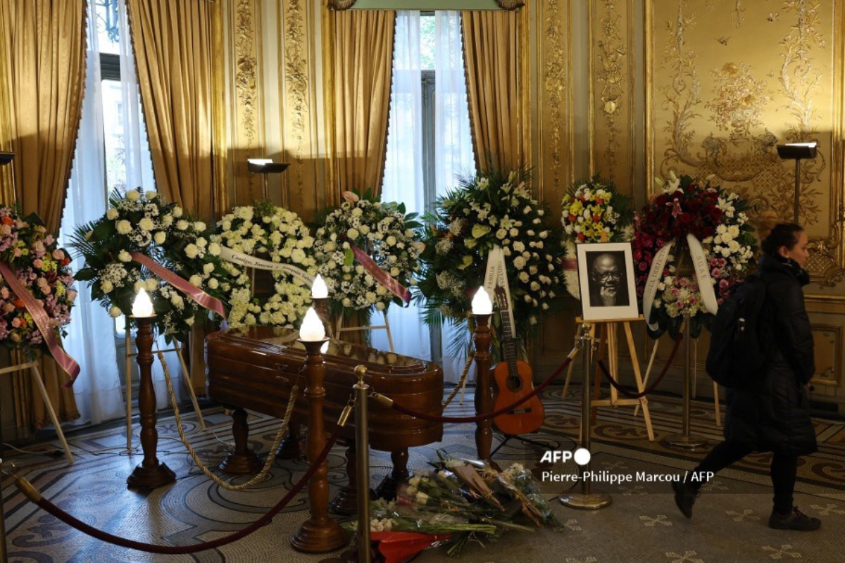 Foto: AFP | Madrid despide a Pablo Milanés, que será enterrado en España