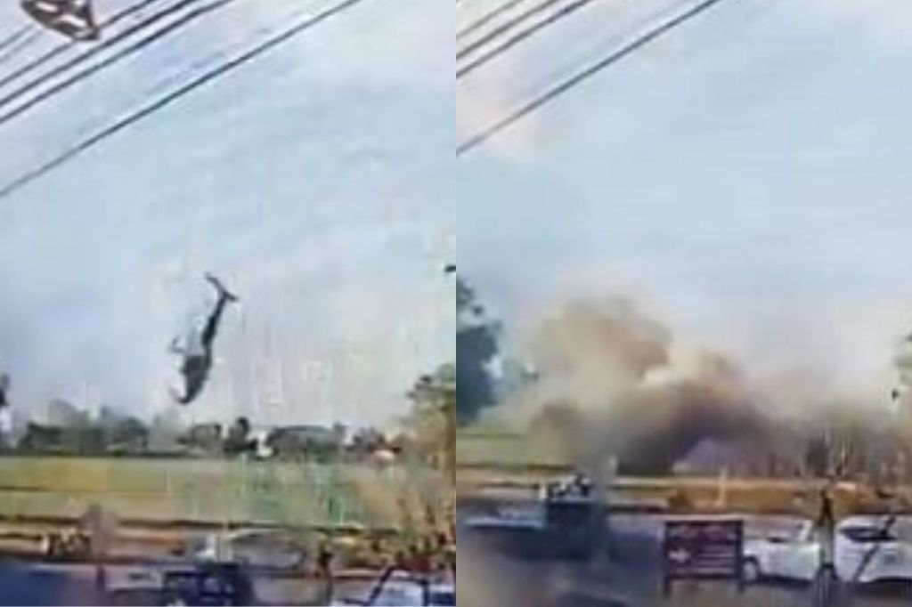 La FGR informó sobre la investigación realizada por la caída de un helicóptero en Aguascalientes.