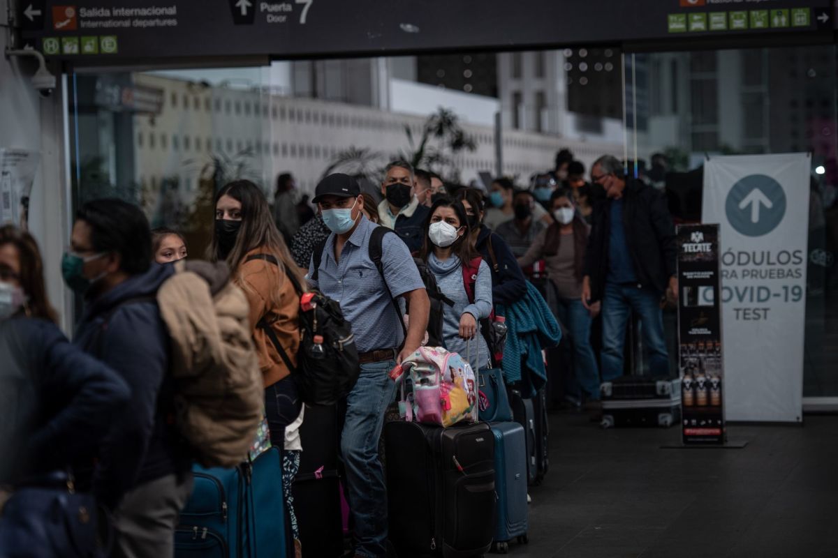 Foto: Cuartoscuro | Reporta AICM falla técnica en proceso de ingreso por migración