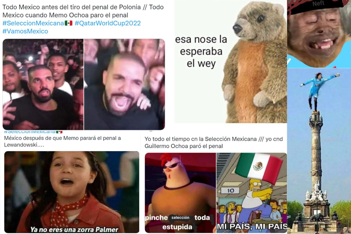 Foto:Captura de pantalla|¡Atajadón! Estos son los mejores memes sobre Memo Ochoa y el penal que paró ante Polonia