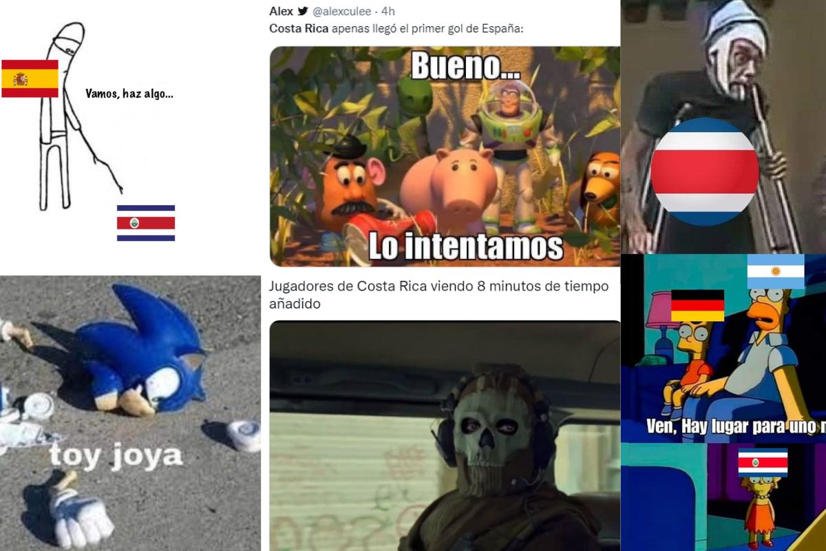 Foto:Redes sociales|¡Goleada! Estos son los mejores memes de la derrota de Costa Rica ante España
